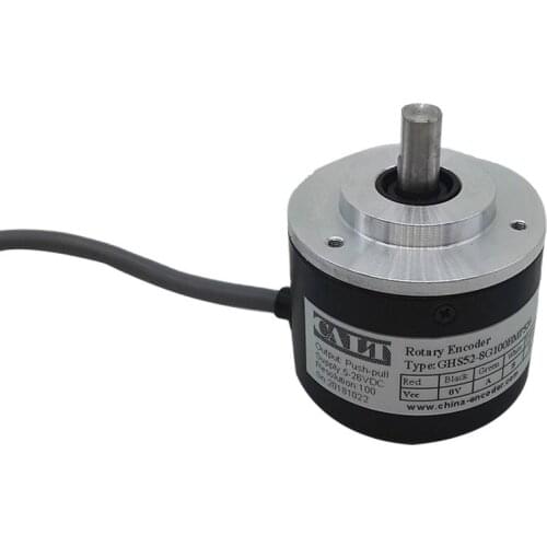 CALT encoder GHS52-8G2500BMC526 2500 pulse 8mm shaft servo motor optical encoder replace for Delta rotary encoder ES5-25LN8542