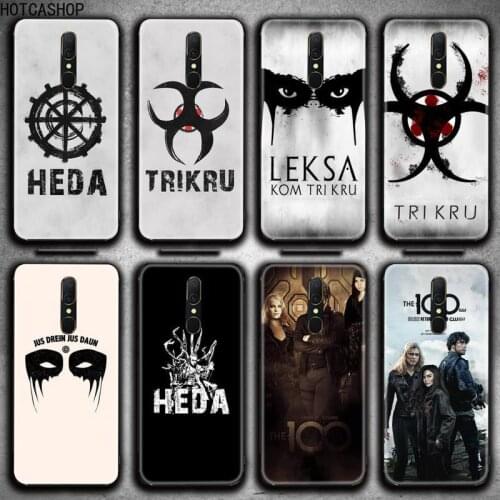 Caso Heda Lexa O 100 Programa de TV Phone Case For Oppo A5 A9 2020 Reno2 z Renoace 3pro A73S A71 F11