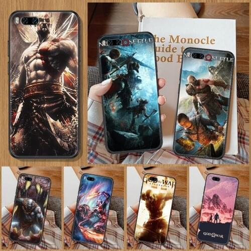 Game God Of War Phone Case For Xiaomi Mi Note 8 9 10 11 9T 10T A3 Lite Pro Ultra black soft prime tpu cell cover silicone cover