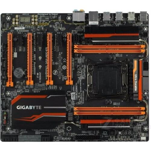 For Gigabyte GA-X99-SOC Champion Original Used Motherboard X99-SOC Champion X99 Socket LGA 2011 V3 DDR4 USB3.0 SATA3 PCI-E3.0
