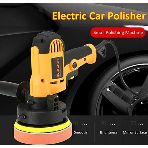 Electric Car Polisher 220V 700W Electric Sander Automobile Furniture Waxing Auto Polishing Tool Small Polishing Machine Kit