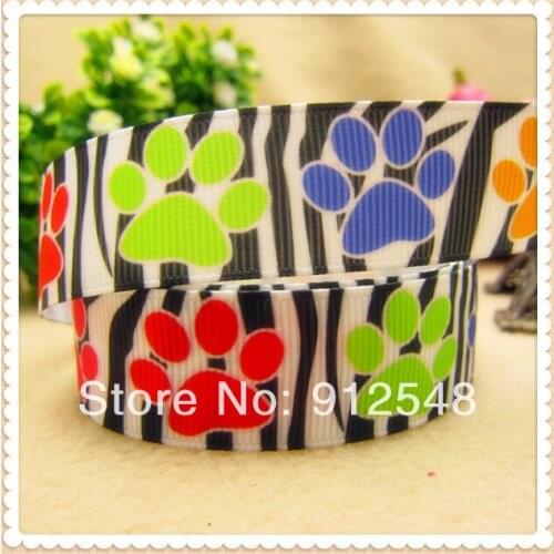 Hot sale 7/8''(22mm) Animal Polyester Grosgrain Ribbon,Clothing accessories,DIY handmade materials,2014 new arrive,MD33156