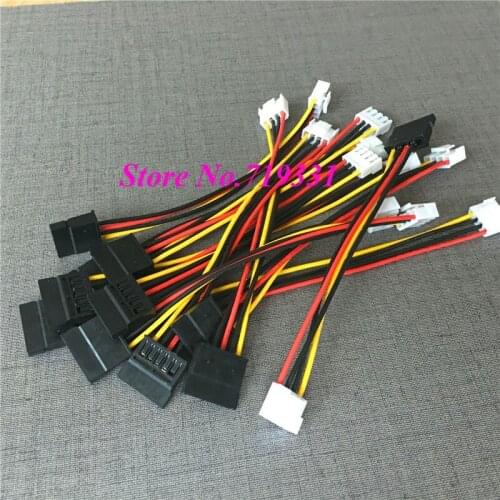 1000pcs Hard Disk Video Recorder Cable, Power Cord Hard Disk Power Supply Cable, Hard Disk Power Supply Cable Sata3.96