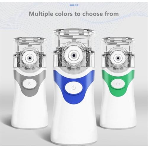 Mini Inhaler For Inhalation Humidificador Portable Handheld Child Compression Atomizer Adult Silent Ultrasound nebulizer