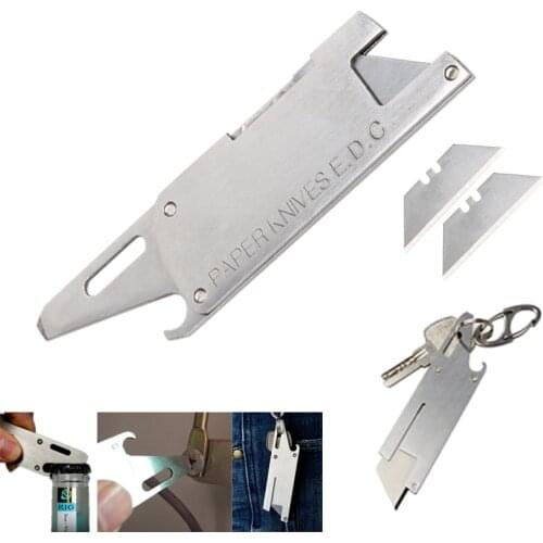 Multifunction blade paper tool cut multi parcel cutter open multipurpose razor letter sharp pocket package opener Utility knife