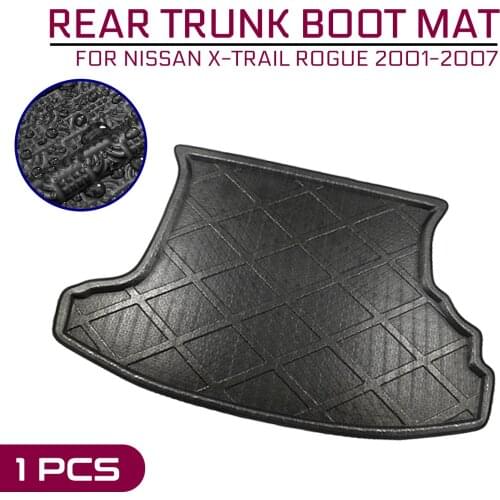 For Nissan X-Trail Rogue 2001 2002 2003 2004 2005 2006 2007 Car Floor Mat Carpet Rear Trunk Anti-mud Cover
