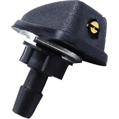 New Windshield Water Washer Auto Windshield Wiper Jet Car Cleaning Fan-Shaped Auto Accessories Bonnet Washing Machine Nozzle