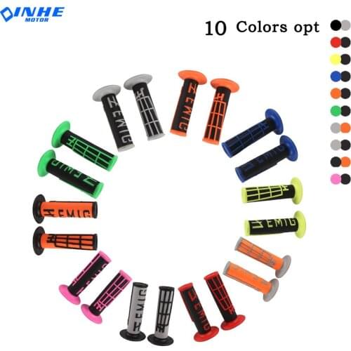 New Hot Selling Handle MX Grip EMIG Grip FOR To KLX CRF Motorcycle Dirt Pit Bike Rubber Handlebar Twist Grip For GEL GP