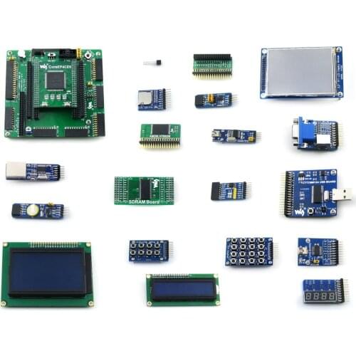 OpenEP4CE6-C Package B # EP4CE6-C EP4CE6E22C8N ALTERA FPGA Cyclone IV Development Board + 18 Accessory Modules Kits