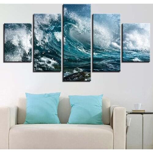 Full Square Diamond 5D DIY Diamond Painting waves sea Seascape ,diamond Embroidery Cross Stitch Rhinestone Mosaic Painting decor