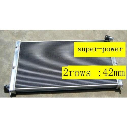 All aluminum radiator for Mitsubishi Lancer Evolution Evo 10 evo10 evo X EvoX 4B11t aluminum radiator
