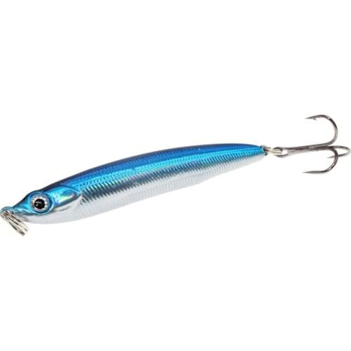 1PCS Minnow Fishing Lure 75mm 8.8g Sinking Hard Bait Wobbler Jig Bait Crankbait Carp Striped bass Pesca Fishing tackle SwimBait