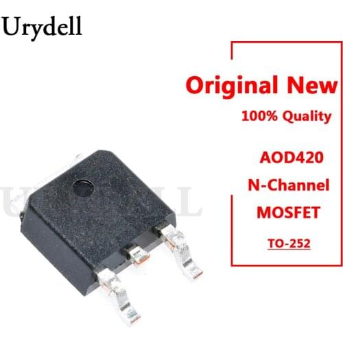 5pcs AOD420 D420 N-Channel MOSFET TO-252 New and Original