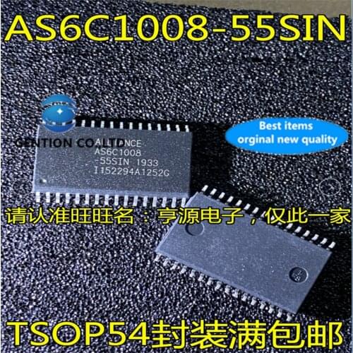 5Pcs AS6C1008 AS6C1008-55SIN SOP-32 Memory chip in stock 100% new and original