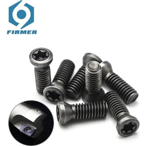 CNC-Tool Blade Cutter Accessories M1.6 M1.8 M2 M2.2 M2.5 M3 Hexagonal Screw 20PCS Separator Fastener CNC Lathe Accessories
