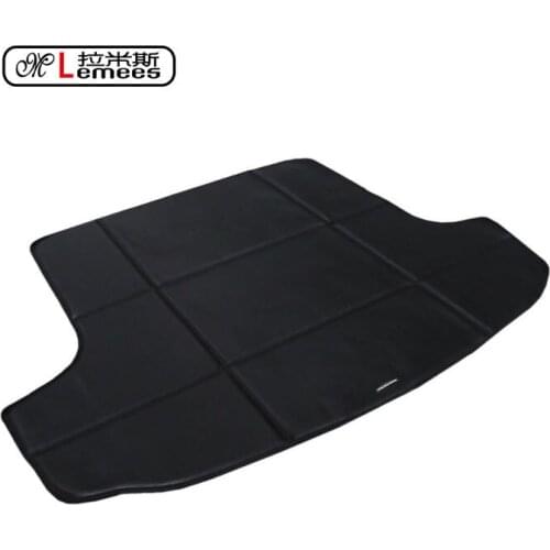 Automotive Carpets Special Leather Car Trunk Mats for Skoda Superb Fabia Octavia Rapid