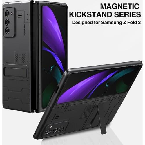 Armor Case For Samsung Galaxy Fold 2 Stable Holder Ultra-thin Anti-knock Protection Hard Plastic bracket Cover Light funda