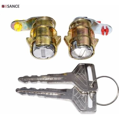 ISANCE Ignition Key Switch Door Lock Cylinder 2 Keys For Toyota 1998 4runner
