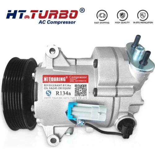 CVC6 AC Compressor For Chevrolet Cruze 1.8L 12-14 for OPEL Astra 1.6L 09-14 13250604 1618425 13395696 1522208 1222208 CO 22208LC
