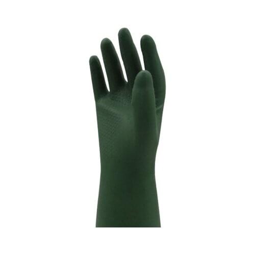 Genuine anti-toxic, acid-resistant & alkali-resistant gloves, bukinion rubber anti-chemical rubber gloves