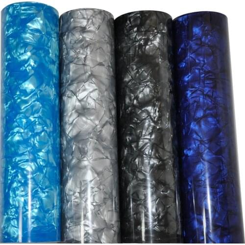 DIY Drum Wrap 16" x 60" 0.50mm Pearl Color Big Pattern Celluloid Sheet Musical Instrument Deco Sheet