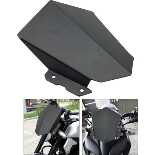 Portable Sturdy Tachometer Motorcycle Windshield Protector with Screws Speedometer Cover for Yamaha MT-15 2019 MT-15