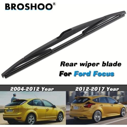 Car Rear Wiper Blade For Ford Focus 2 MK2 2004-2011 For Ford Focus 3 MK3 2012-2017 Auto Windshield Windscreen Rear Window Blades