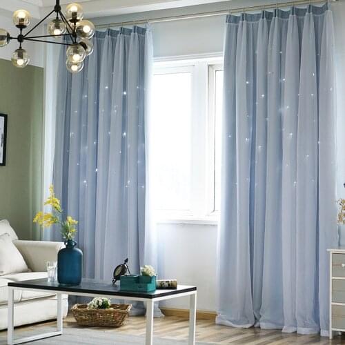 LISM Fixed Size Curtains for Living Room Bedroom Kitchen Curtains for the Room Drapes Window Treatment Blinds Home Decorations