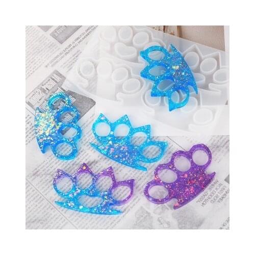 Tiger Ring Cover Silicone Mold for DIY Craft Uv Epoxy Mould Handmade Tools for Resin
