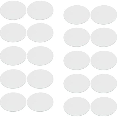 20x Single Dome Mineral Watch Glass Round Replacement Parts Watch Parts