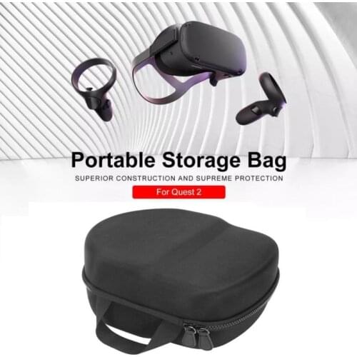 Hard EVA Protective Cover Storage Bag Carrying Case For -Oculus Quest 2 VR Headset And Accessories
