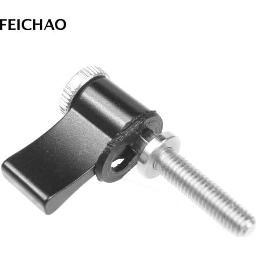1x Adjustable M5 Screw Thread Stainless Steel 17mm 20mm 25mm Handle Wrench Wing Lock Adapter Screw for GoPro Insta360 YI Cameras