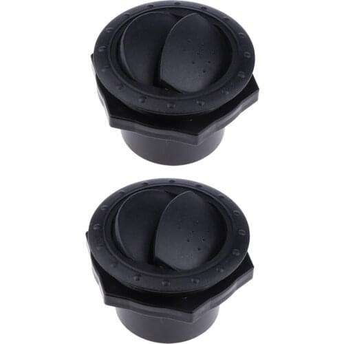 2Pcs RV Motorhome Roof Vent Exhaust Air Flow Vent Plastic Interior 70x45mm