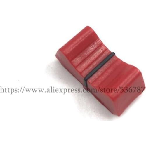 2PCS Slider Fader Knobs red color fader knob replace FOR ALLEN & HEATH XONE 1D 2D 3D 4D 32 62 464 S2