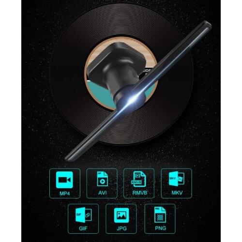 2018 New Arrival 3d hologram advertising display led fan for shopping Mall