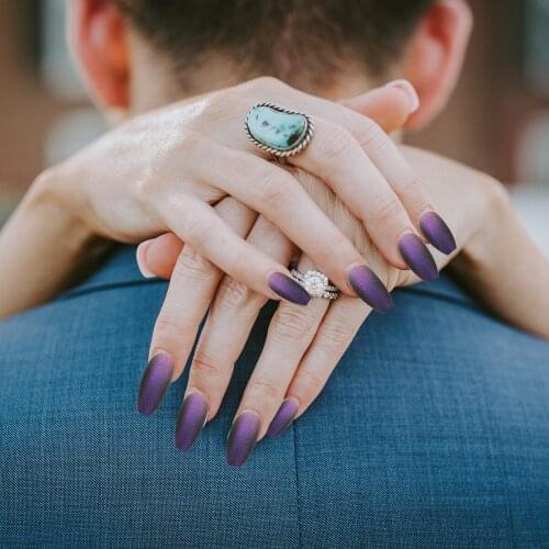 24pcs Fake Nails Ballerina Long Coffin Matte Press on Nail False Tips Artificial Finger Manicure for Women and Girls