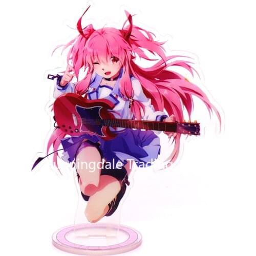 Angel Beats! Action Figure Cosplay Toys Anime Tachibana Kanade Yui Acrylic Figures Stand Model Dolls