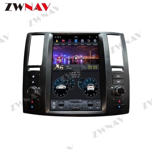 4+64G Tesla Style Big Screen Android 8.1 Car Multimedia Player For Infiniti FX35 FX45 2004-2008 GPS Audio Radio stereo head unit