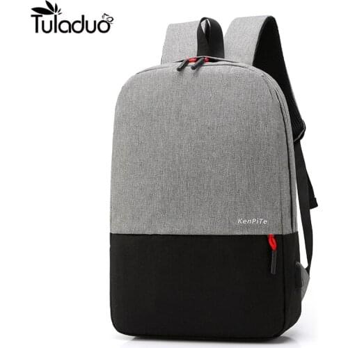 Mens Travel Backpack Large Capacity Mens Back Anti-theft Pack USB Charging Laptop Backpack Waterproof Man