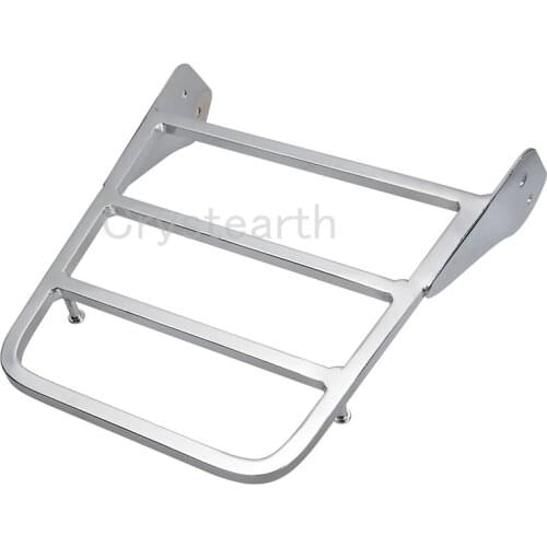 Chrome Motorcycle Sissy Bar Luggage Rack For Yamaha V-Star 400 650 1100 Classic XVS Dragstar XVS 1100 2000-2011 01 02 03 04 05