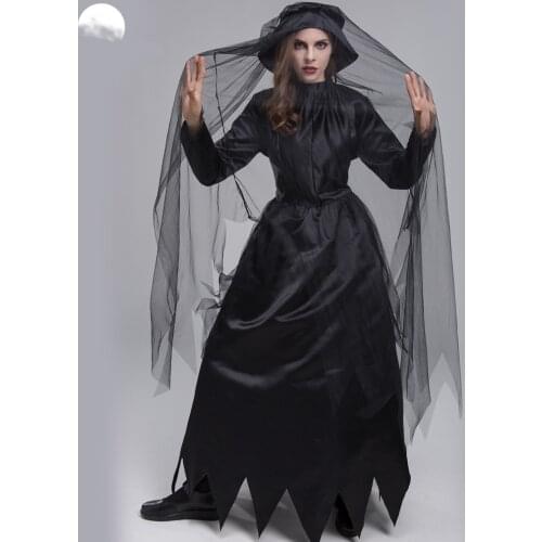 Halloween Costume New Horror Spiritual Love Zombie Costume Bar Party Stage Vampire Devil Costume halloween costumes for women