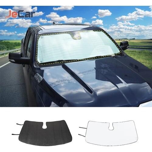 Car Windshield Visor Cover Front Block Window Sun Shade Car Front Windscreen Cover For Dodge RAM 2018
