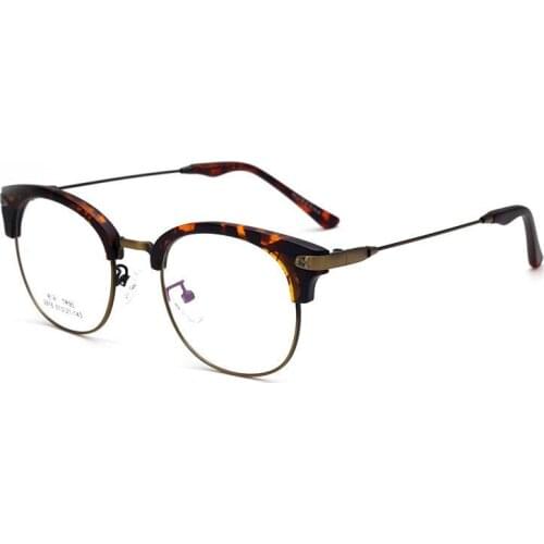 2019 Retro Round Reading Eye Glasses Frame Men Women Vintage Computer Myopia Eyeglasses Frame Brand Glasses Oculos