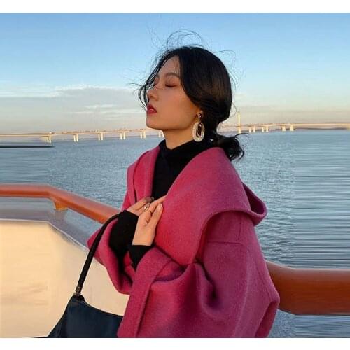 Женские пальто оверсайз LSHITT China At AliExpress