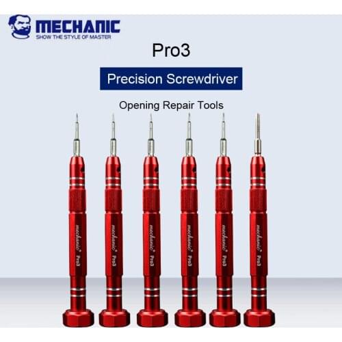 MECHANIC Multi-Function Magnetic Precision Screwdriver Phone Repair Tools Phillips Hexagon Triangle Screwdriver For Diy Repair