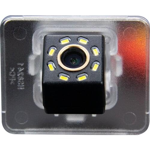 Misayaee Car Rear View Reverse Parking Camera Golden 8 LED for Hyundai i40 Sedan KIA k5 Optima Cerato Night Vision Waterproof