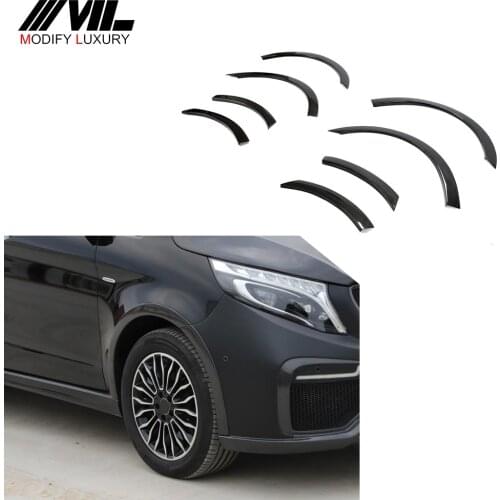 Modify Luxury W447 Carbon Fiber Car Wheel Arch Fender for Mercedes Benz Vito V220D 2015-2019