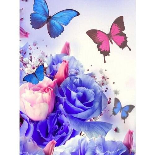 Butterfly Pattern 3D Diy Diamond Painting Cross Ctitch Kits Diamond art crystal Mosaic Embroidery Painting New Year Gift