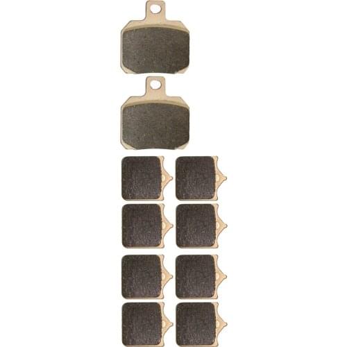 Brake Pad Set for NORTON Street 961 Commando Cafe Racer 2010 2011 2012 2013 2014 Front Rear