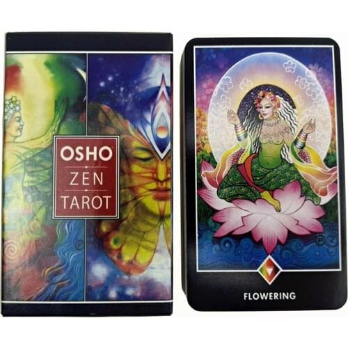NEW Osho Zen Tarot Cards PDF Guidebook English Version Tarot Deck board game for personal use